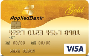 Applied Bank Secured Visa Credit Card